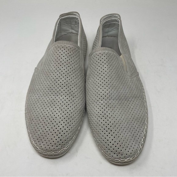 Bruno Marc Sleeker Leather Loafers – Slip-On – Gray – Size 10 - Picture 2 of 9